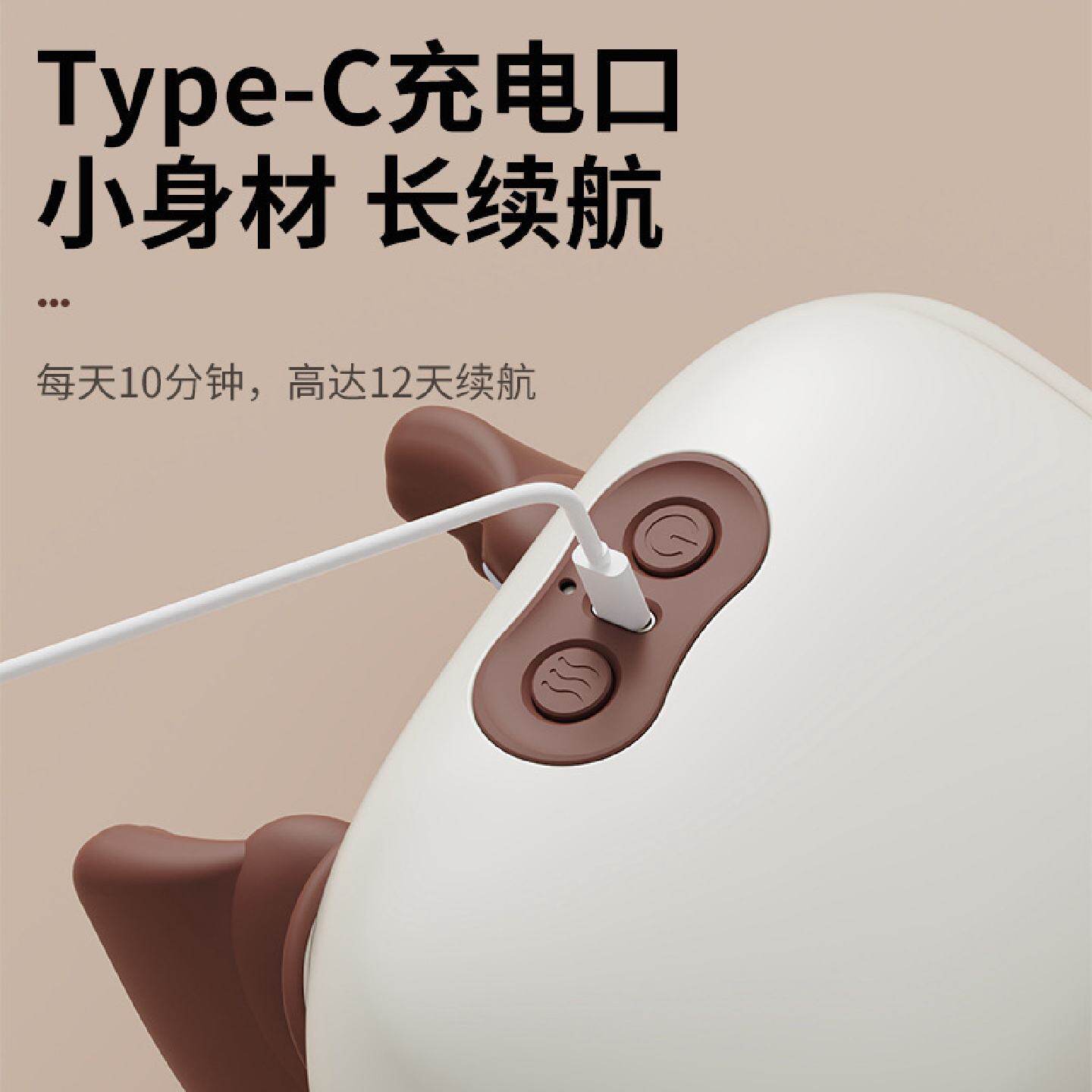 跨境迷你颈椎按摩仪颈部夹揉捏斜方肌小型肩颈按摩器加热按摩披肩