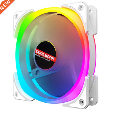 120mm ARGB Cooling Fan Computer Case PC Fan 12V RGB 6 Pin Ra