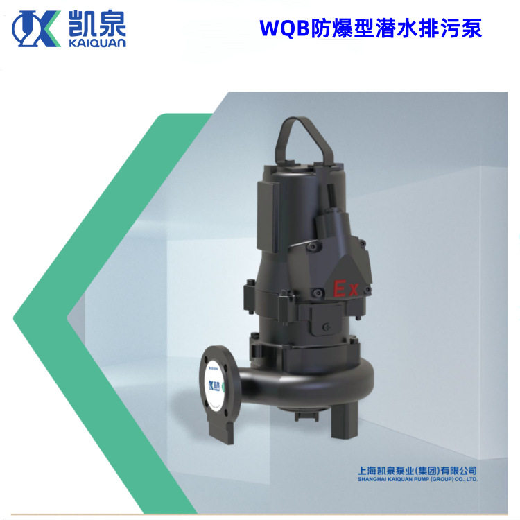 凯泉泵业WQ无堵塞排污泵380V抽粪水DN40-DN600自耦硬管软管连接