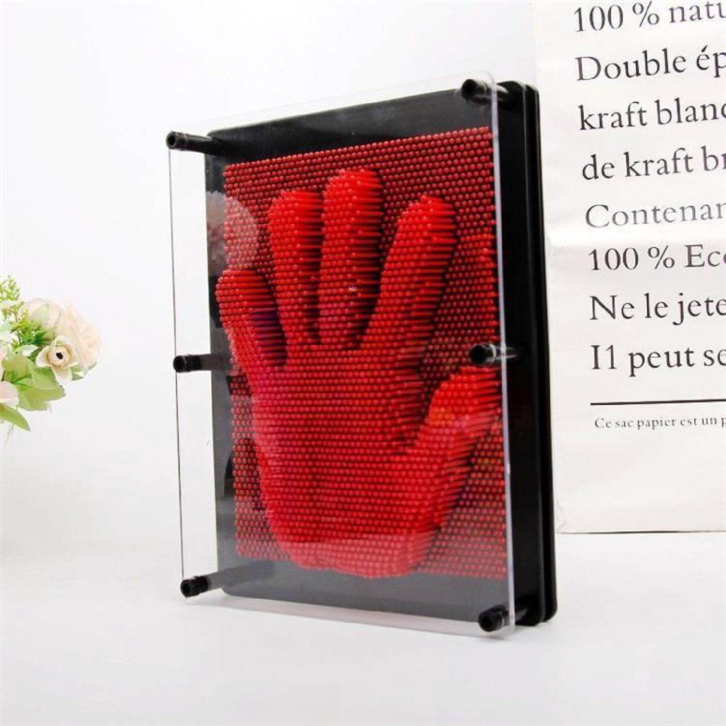 3D克隆手模三维立体魔术针手印手膜百变针画儿童玩具抖音网红同款