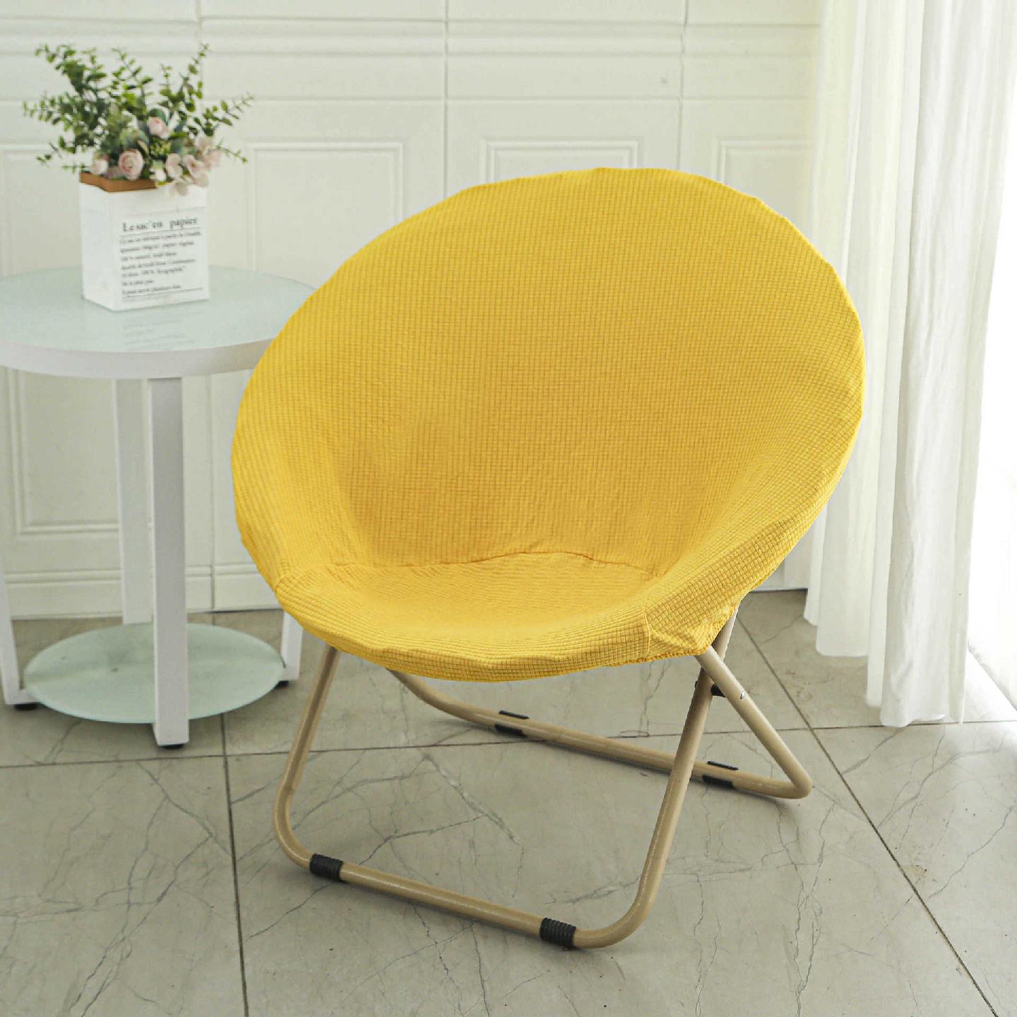 加厚弹力椅子套垫子靠背一体四季通用圆凳子套餐桌座椅套家用