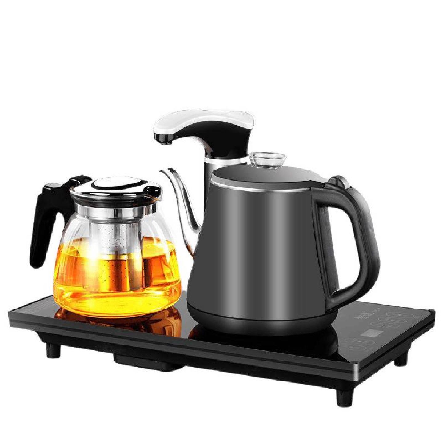 全自动上水泡茶具套装茶台一体电磁炉功夫茶壶茶盘烧水壶客厅家用