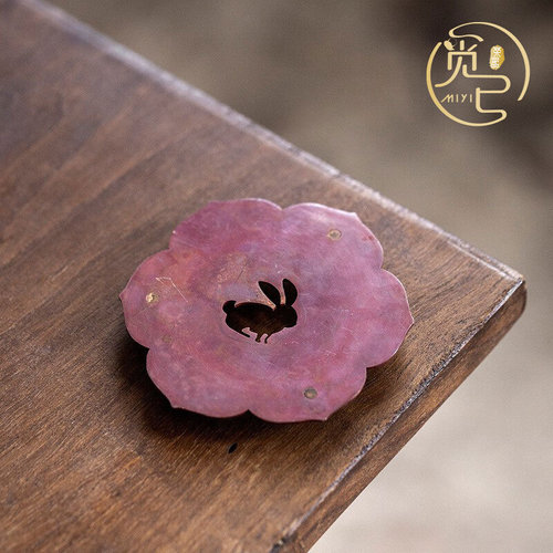 觅已做旧铜片壶垫干泡台壶承茶垫茶壶垫杯垫功夫茶具茶道配件