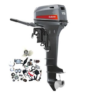 Enduro長端軸船外機馬達 熱銷二沖程汽油15HP6B4