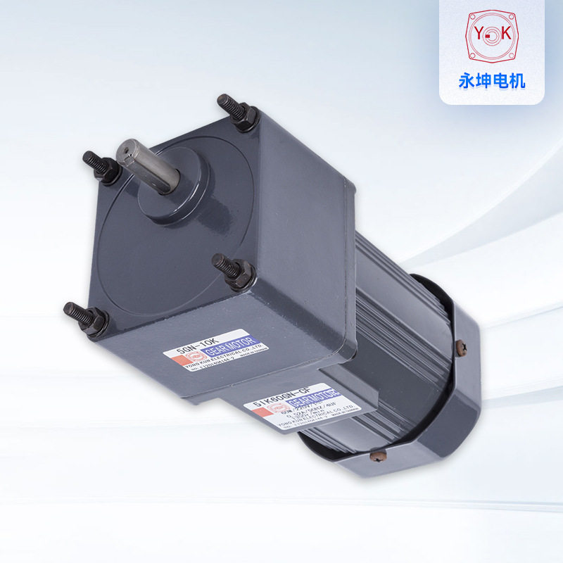 小型齿轮减速电机5系列120W小功率永坤220v微型交流单相减速电机