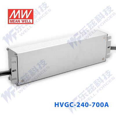 240W明纬3500mA恒流可调调光LED电源HVGC-240-3500AB34.3-68.6V