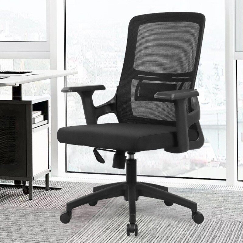 办公椅电脑椅转椅网椅黑色批发靠背椅子书椅升降书房电脑人体工学