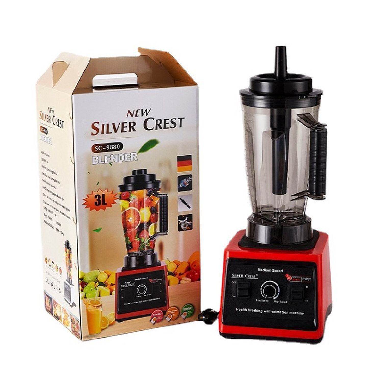 商用大容量2in1双杯破壁机豆浆研磨机榨汁英文搅拌机辅食果汁免滤