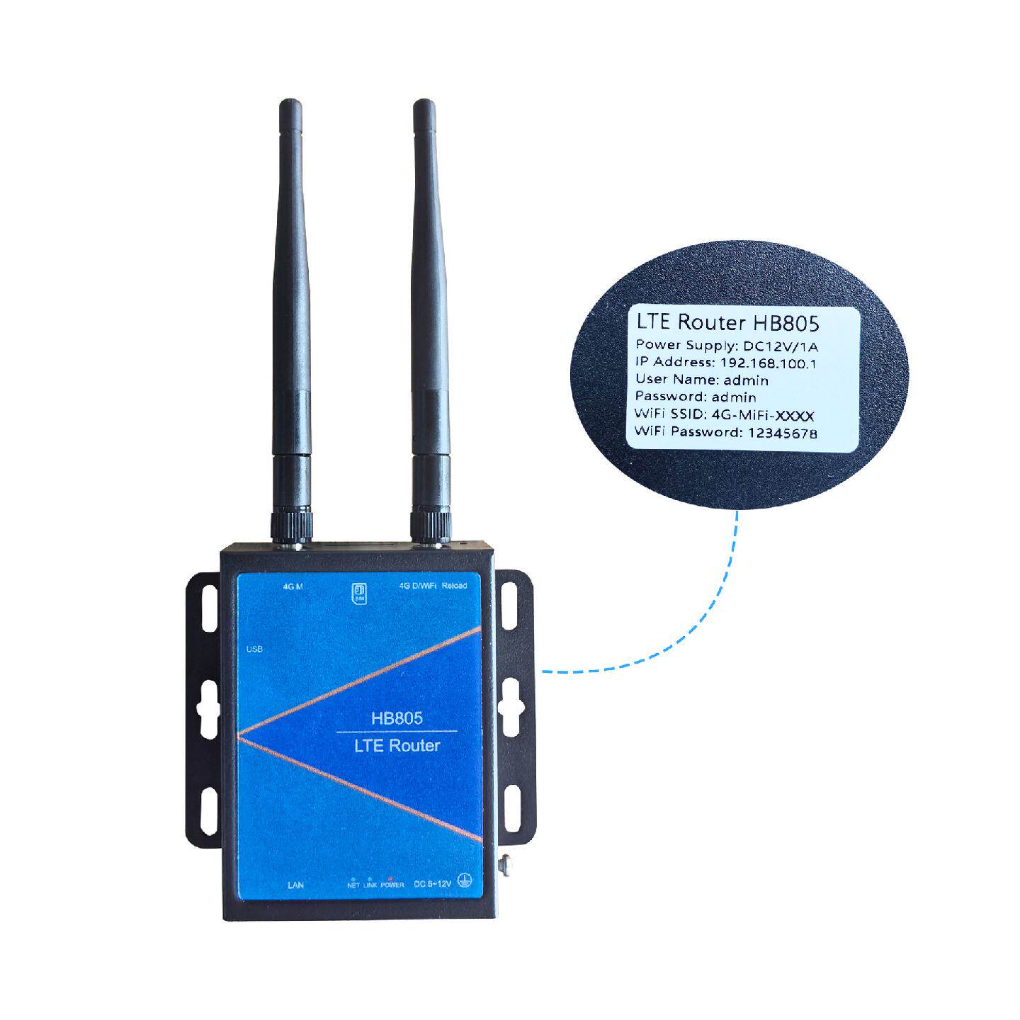 3G/4G工业无线路由器全网通带网口/WiFi/TTL支持串口透传AT指令