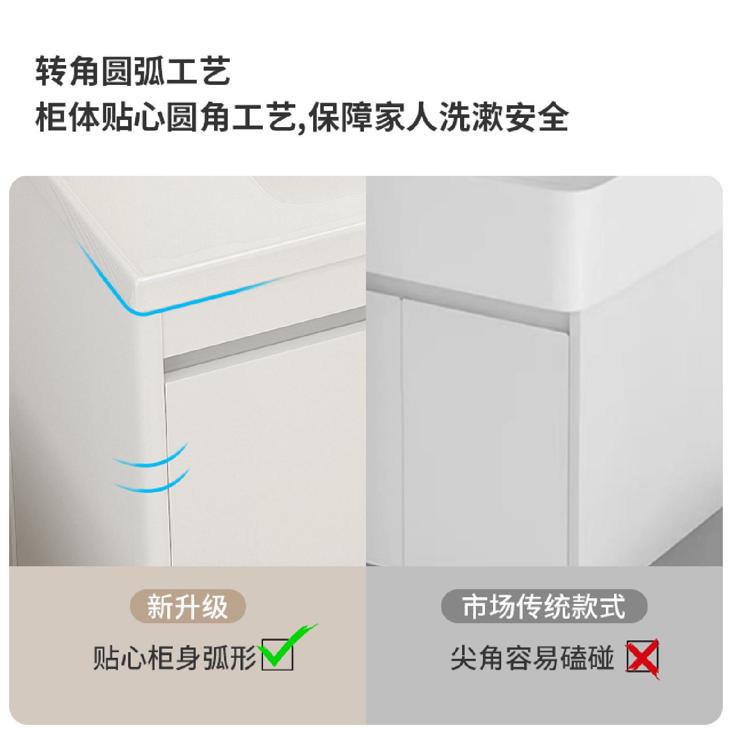 ?落地式太空铝浴室柜洗手盆组合卫生间一体陶瓷洗脸盆阳台洗漱台