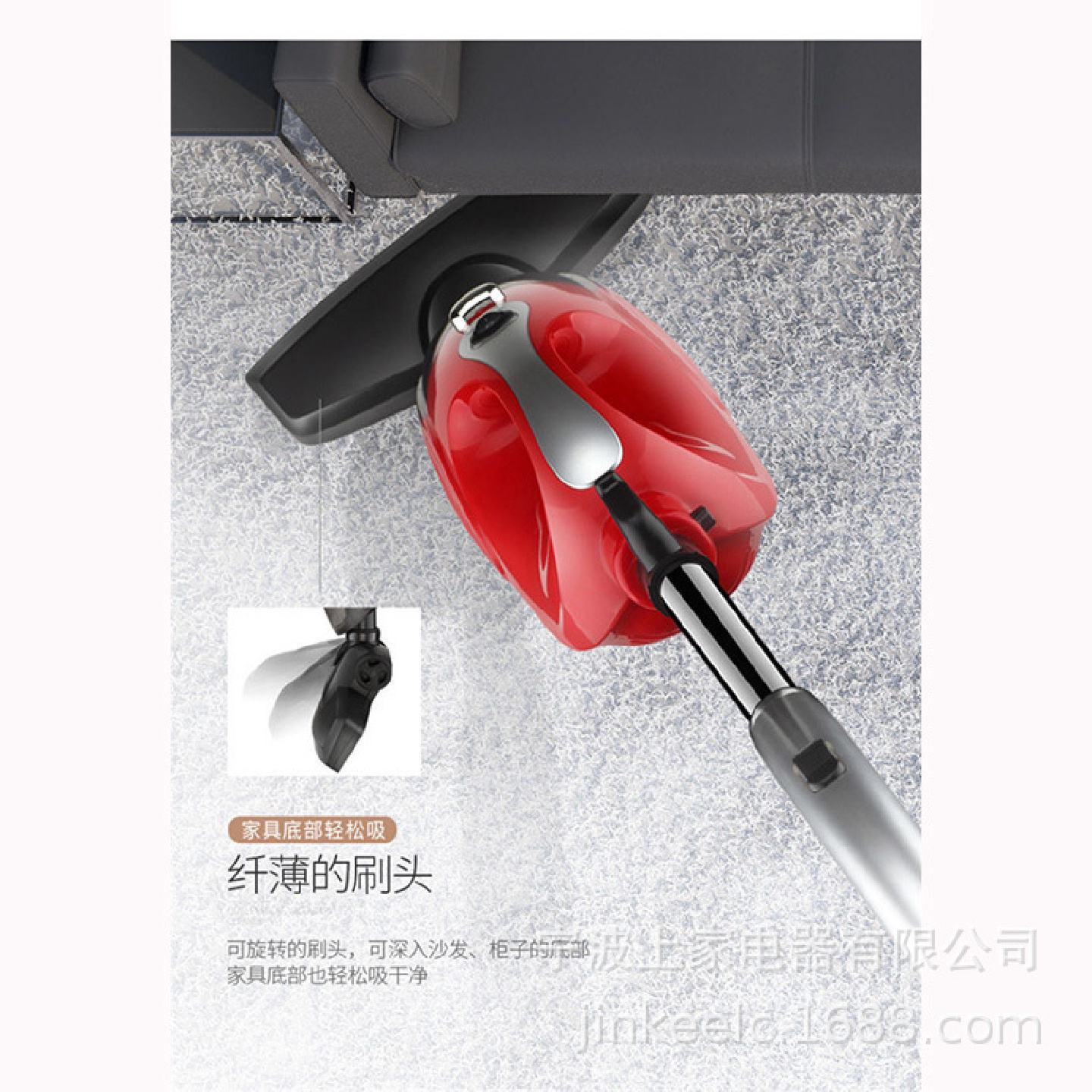吸尘器家用地毯小型手持迷你大功率无线充电吸尘机除螨拖地一体机