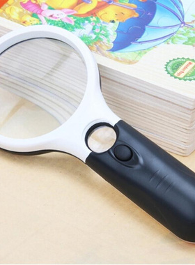 45X 3LED Magnifer Reading Magnifying Glass Lens Watch Loupe