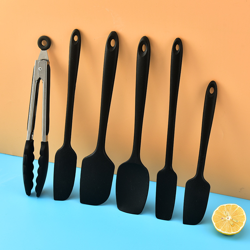 硅胶厨具套装汤勺铲子烹饪硅胶厨具10件套厨房用具