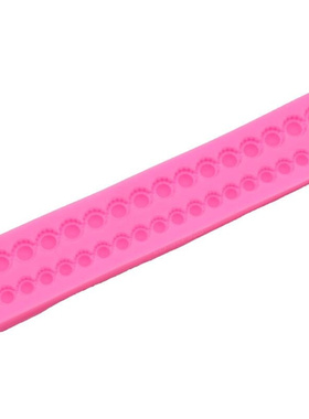 449C Pearl Bead Chain Silicone Fondant Mold Cake Chocolate D