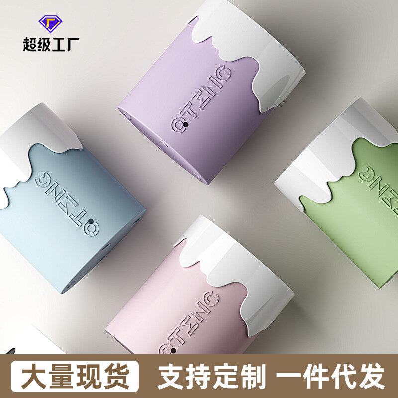 厂家直销垃圾桶客厅卧室垃圾篓带盖高颜值垃圾筒家用厕所用垃圾桶