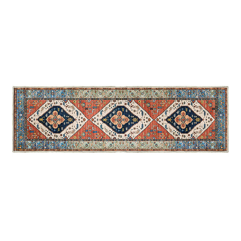 地毯玄关入户地垫家用进门短毛绒tpr防滑水洗底长条地毯垫