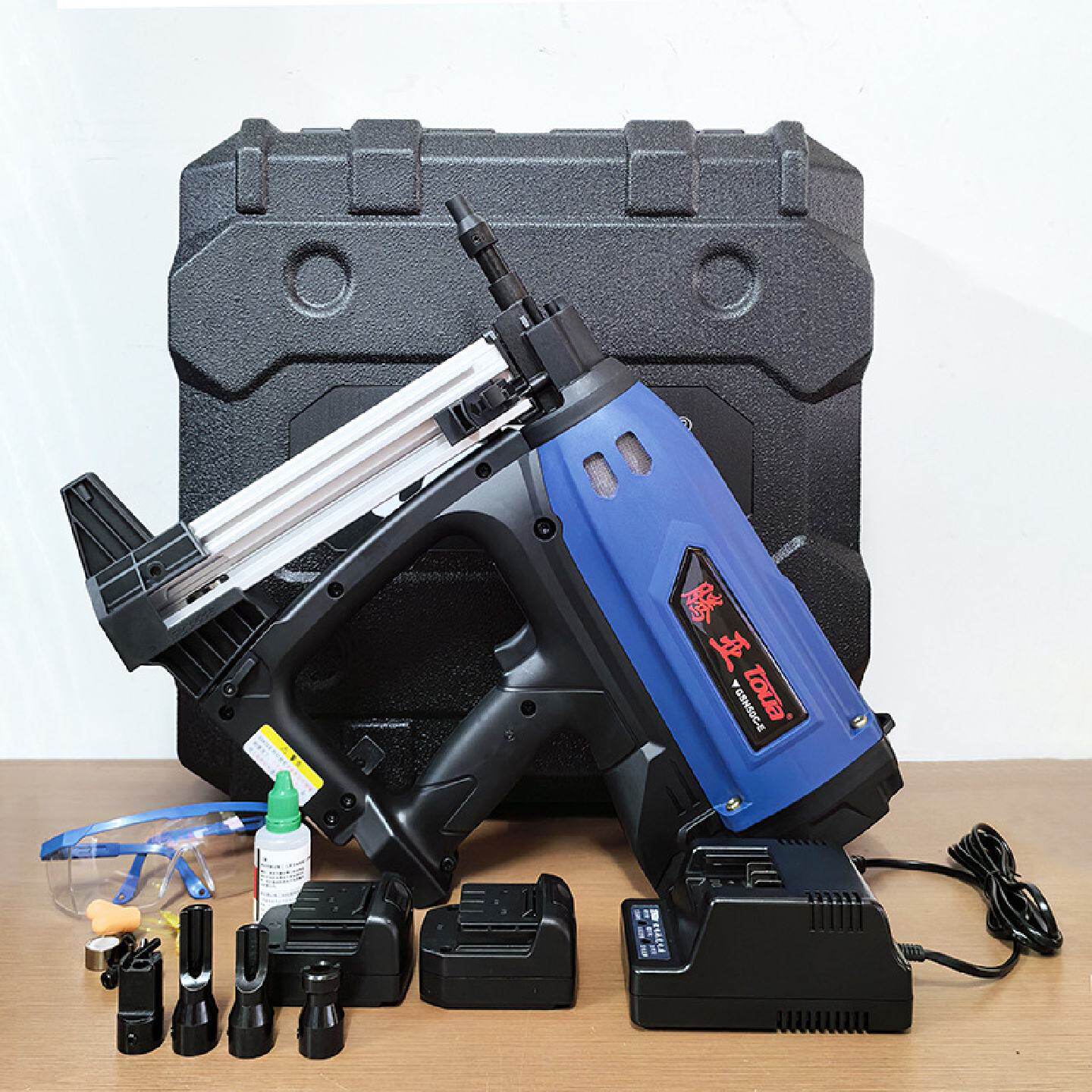 腾亚/toua瓦斯枪GSN50C-E40C可调威力多功能锂电钉枪专用瓦斯钉枪