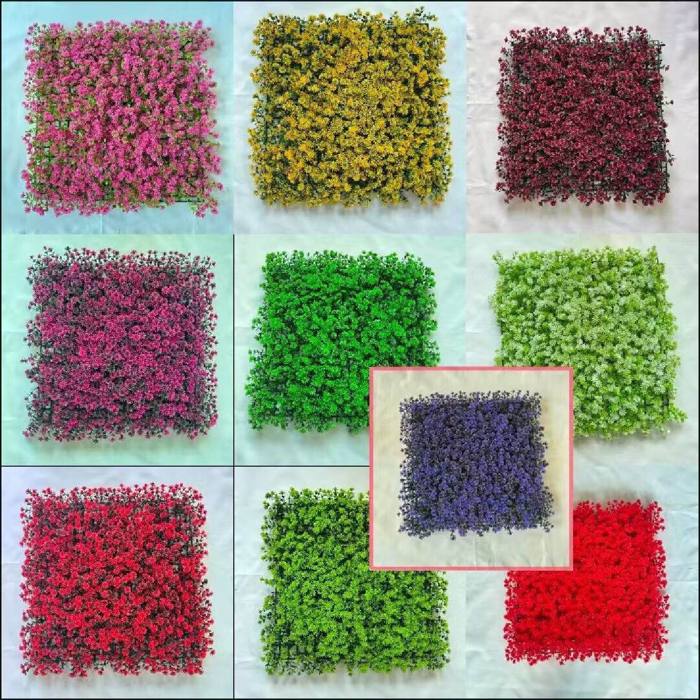 仿真植物墙绿植背景墙 米兰塑料假草坪门头室内装饰植物花墙草坪