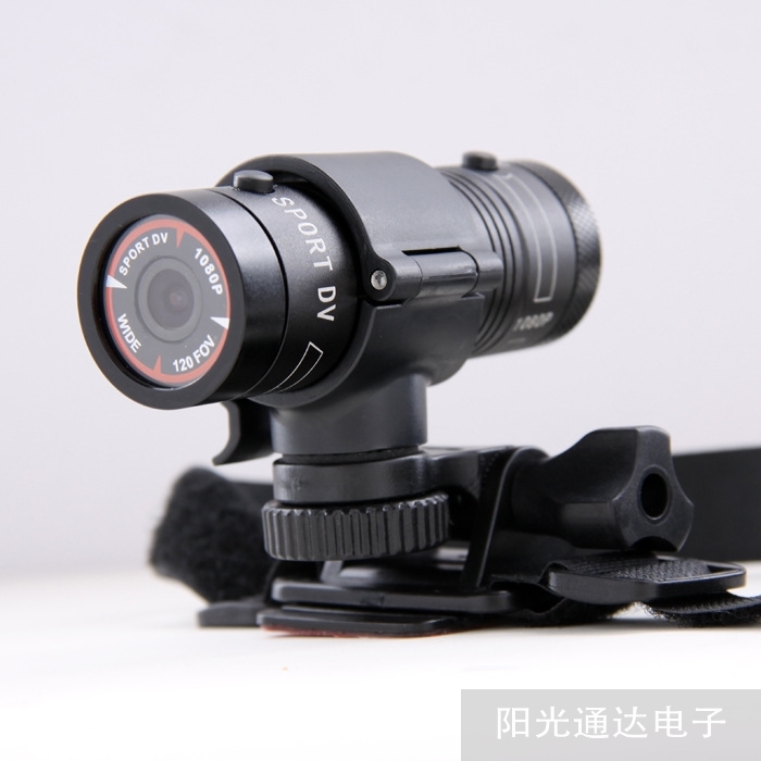 9直筒式防雨水运动相机摄像机高清1080自行车摩托车记录仪