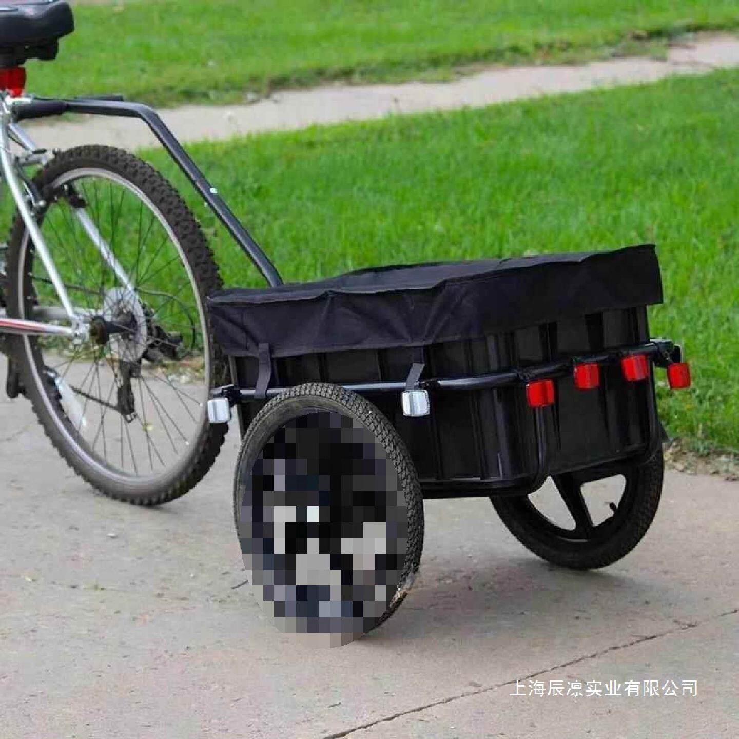 拖车自行车搬运后挂式牵引拖斗脚踏车小摆摊钓鱼露营拉货长途旅行