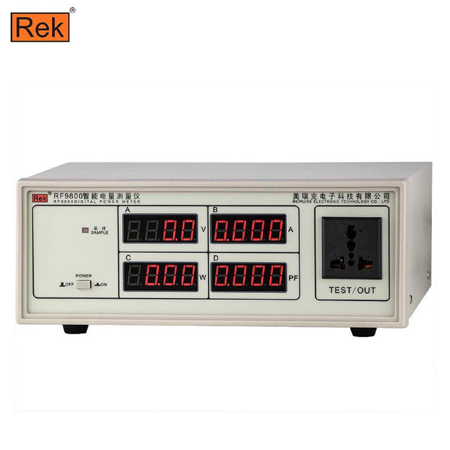 美瑞克RF9800智能电量测量仪RK9830N三相数字功率计电流电压检测