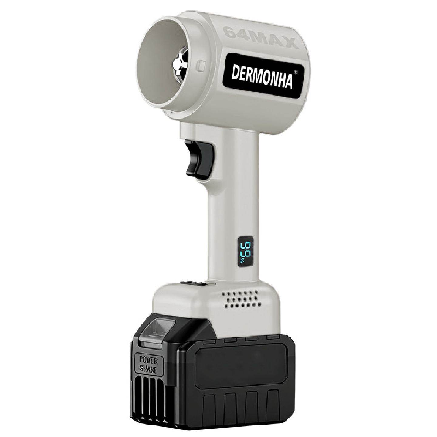 暴力涵道暴风机高速无刷锂电涡轮吹风机工业吹灰吹雪吹落叶鼓风机