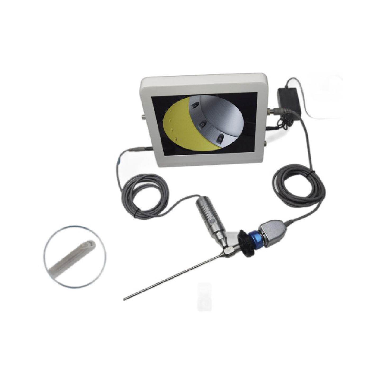 光纤耳镜耳鼻喉检查内窥镜口腔镜光学直管内窥镜不锈钢硬管镜