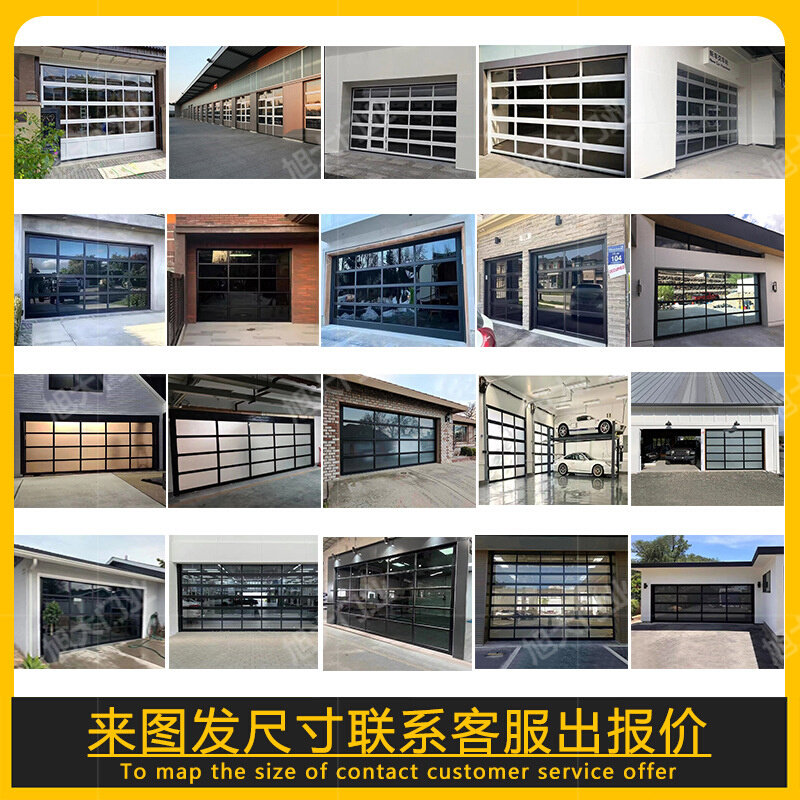 透视门店铺洗店透视电动透视卷闸门透视库门翻板门透视门