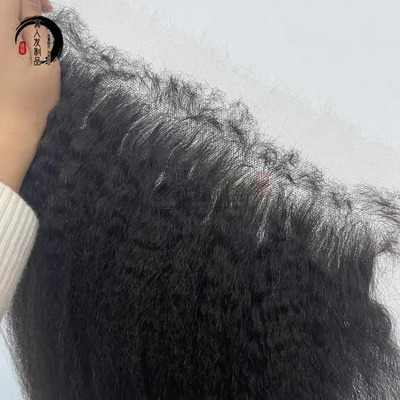 4C Curly Edge Natural Hairline HD Swiss lace 瑞士网蕾丝发块