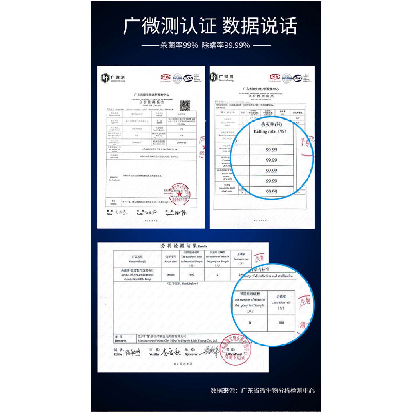 紫外线消毒灯医院家用幼儿园壁挂移动式悬挂臭氧除螨杀菌紫光灯