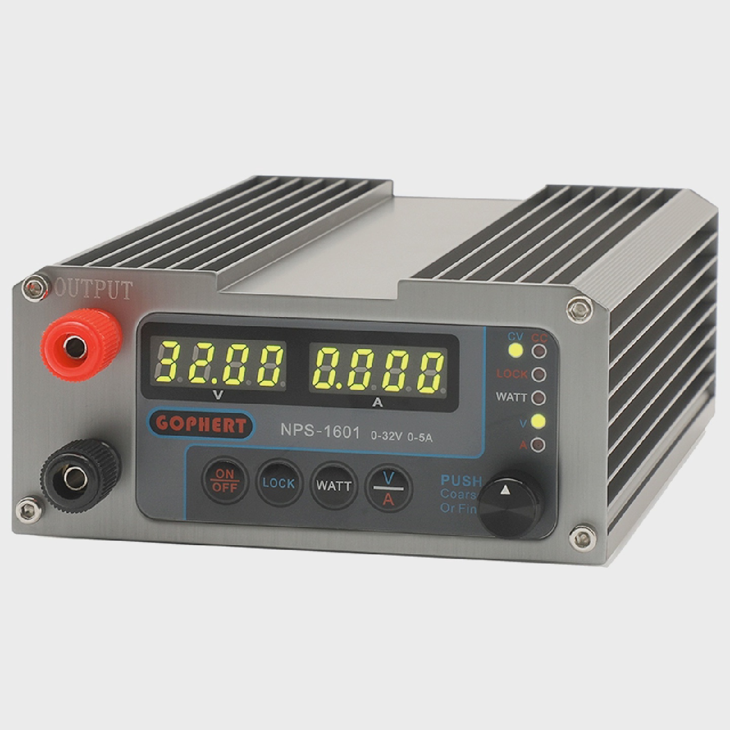 可调稳压电源恒压数显调压开关电源DC变压器gophert格辉nps1601