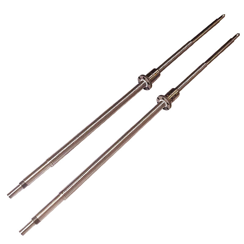 研磨丝杆定做SFU3205 3206 3208 321O0滚珠丝杆起订高精密度