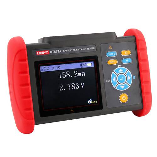 优利德UT677A电池内阻仪高精度蓄电池电压电阻测量仪锂电检测