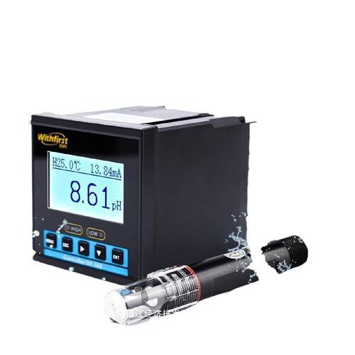 ph检测仪高精度电极全自动ph值探头ph计在线酸度计养殖ORP控制器