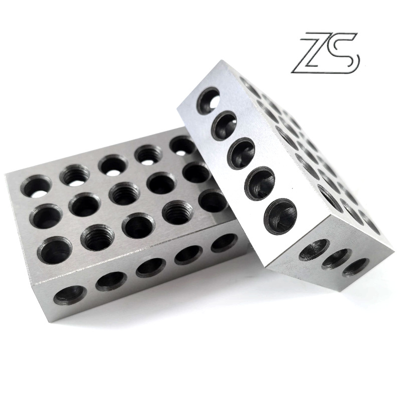 1-2-3英制/25-50-75公制23孔铣床平行垫铁25x50x75虎钳平型等高块