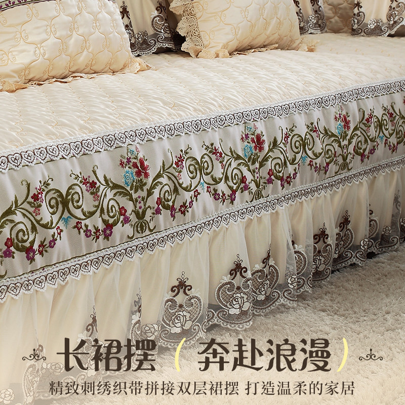 欧式沙发垫子四季通用坐垫盖布防滑贵妃全包万能沙发套罩2025新款