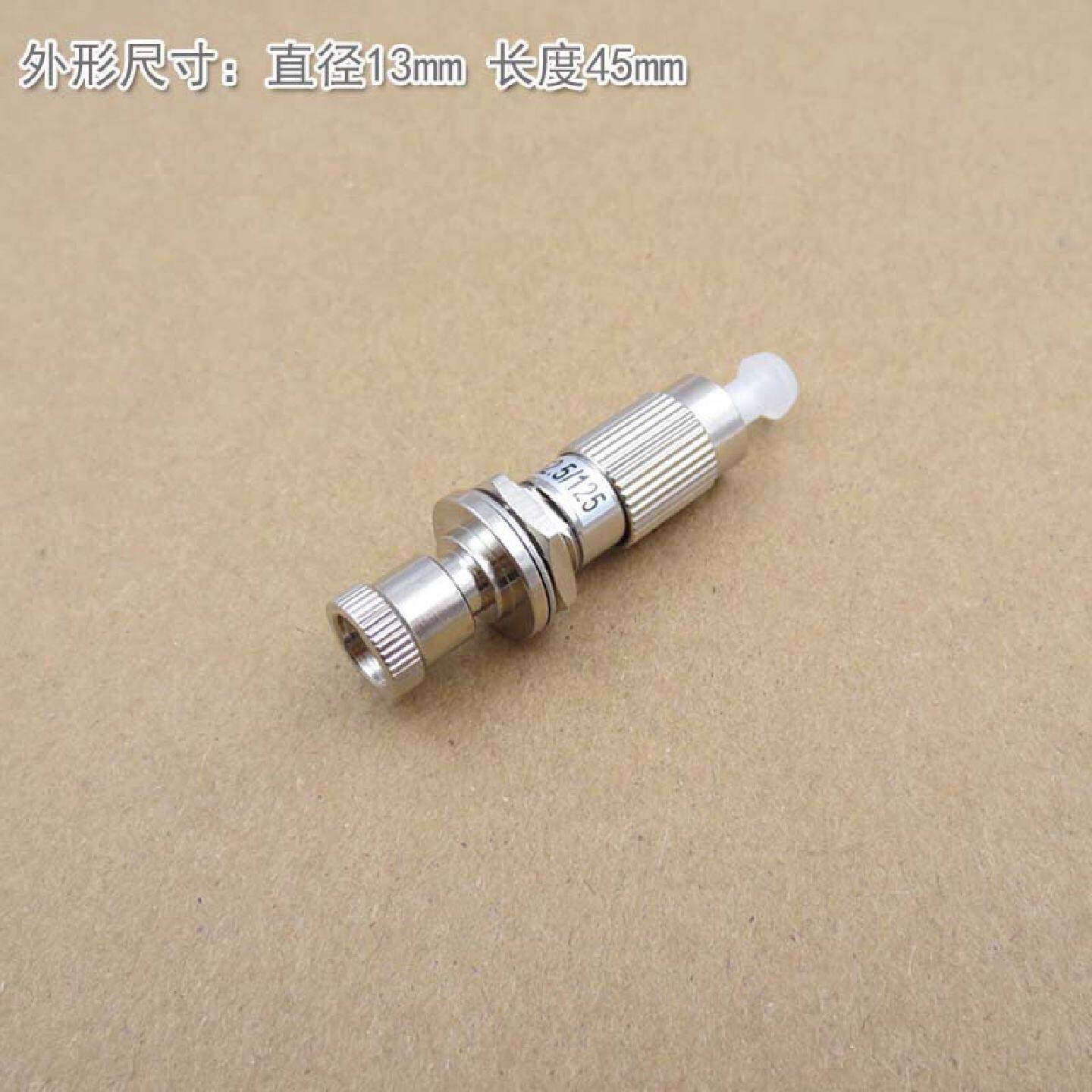 SMA母头转FC公头光纤转接器FCSMA法兰盘耦合器适配器单模多模转换
