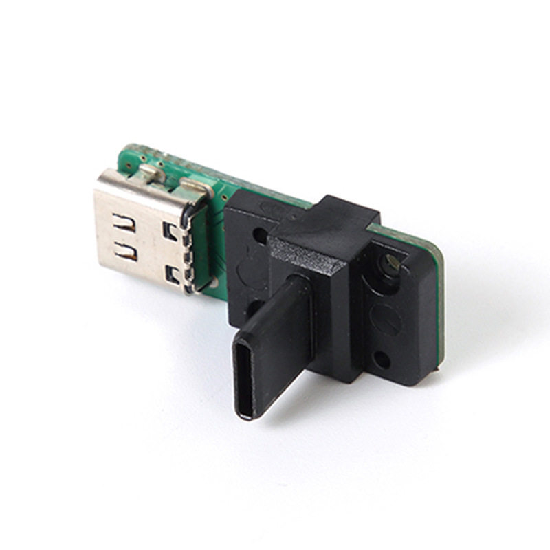 USBTYPEC公转母全塑简易一体式弯转接测试转接头厂家直供
