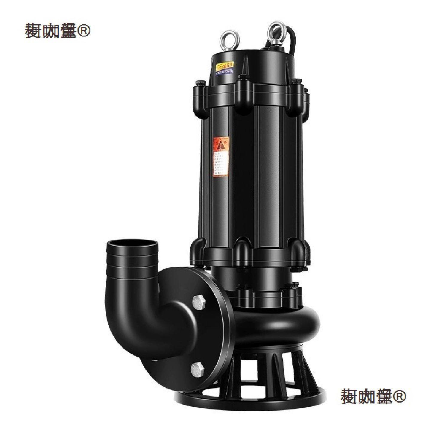人民WQ国标污水泵380v三相上海无堵塞切割抽粪泵新款潜水排麦太保