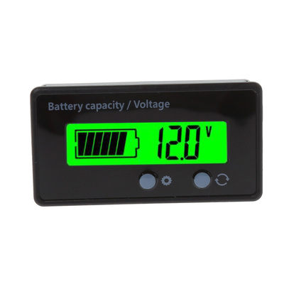 8-70V LCD Acid Lead Lithium Capacity Indicator Voltmeter Vol