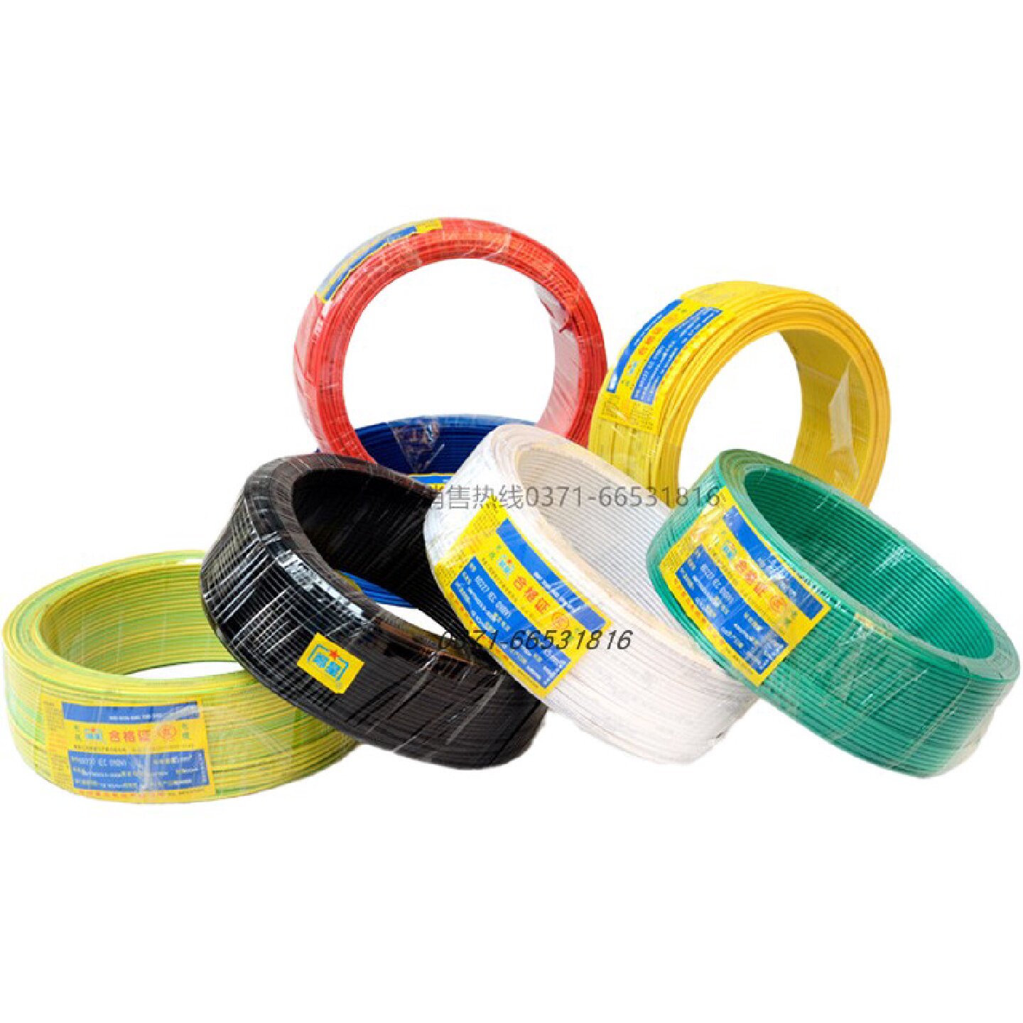 郑州三厂正品2.5纯铜电线家用国标4平方多股软铜线1.5/6接接地线