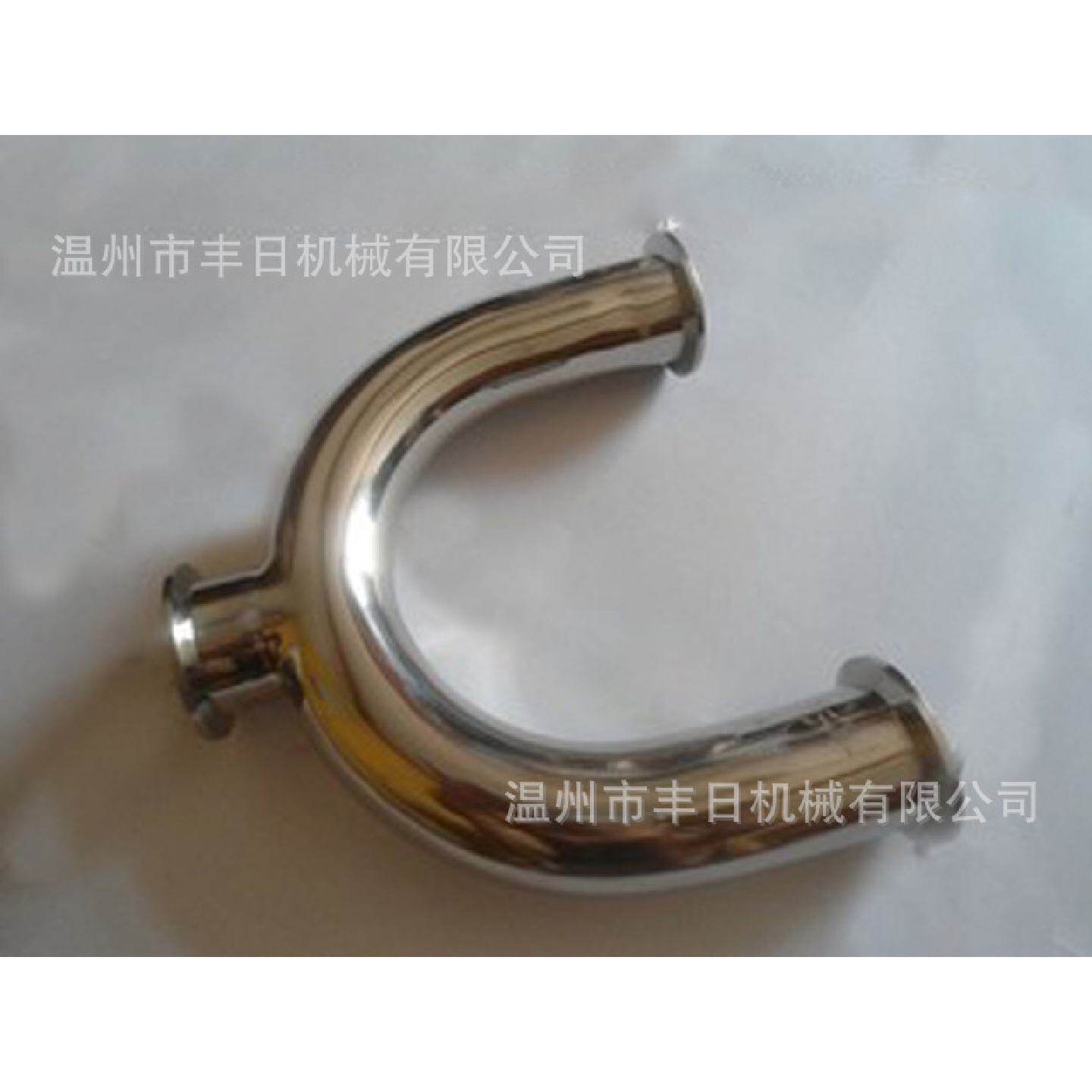 卫生级U型三通304不锈钢三通快装焊接三通厂家直销