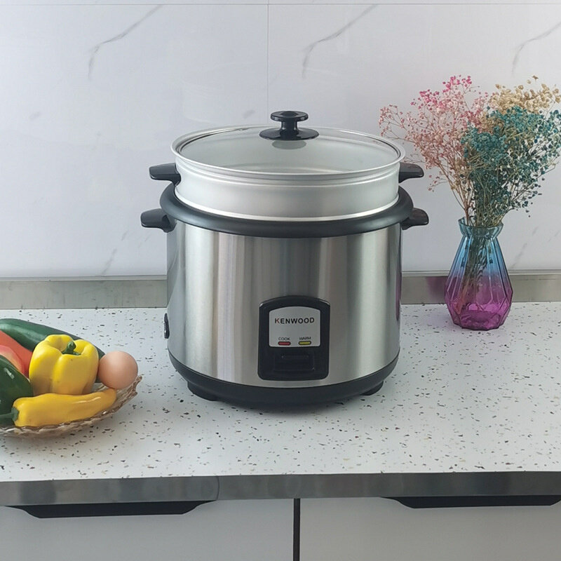 批发零售一件代发电饭煲带蒸层1.8l/2.2l/2.8l电饭锅电蒸锅