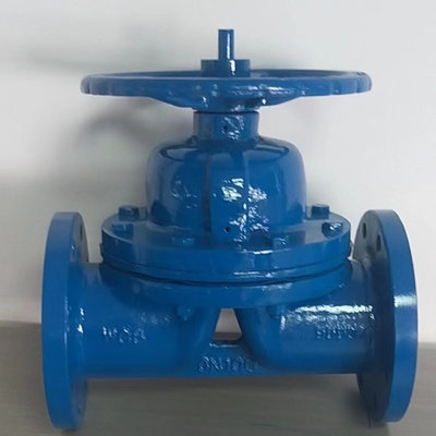 堰式隔膜阀G41F46-10/16衬氟防腐耐酸碱隔膜阀厂家供应