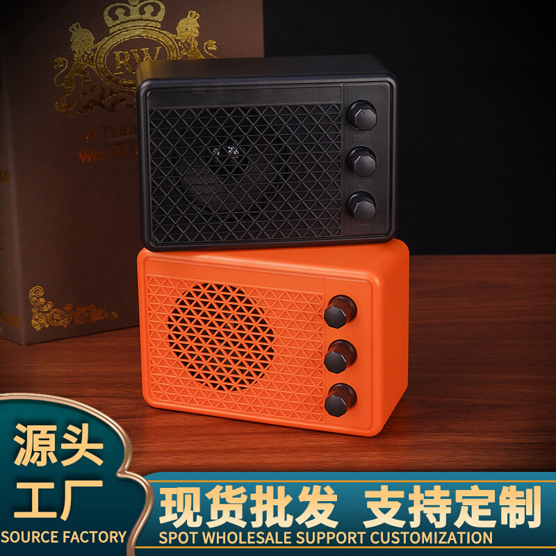 电吉他音箱便携式小体积可蓝牙连接户外演出卖唱电吹管可充电音响