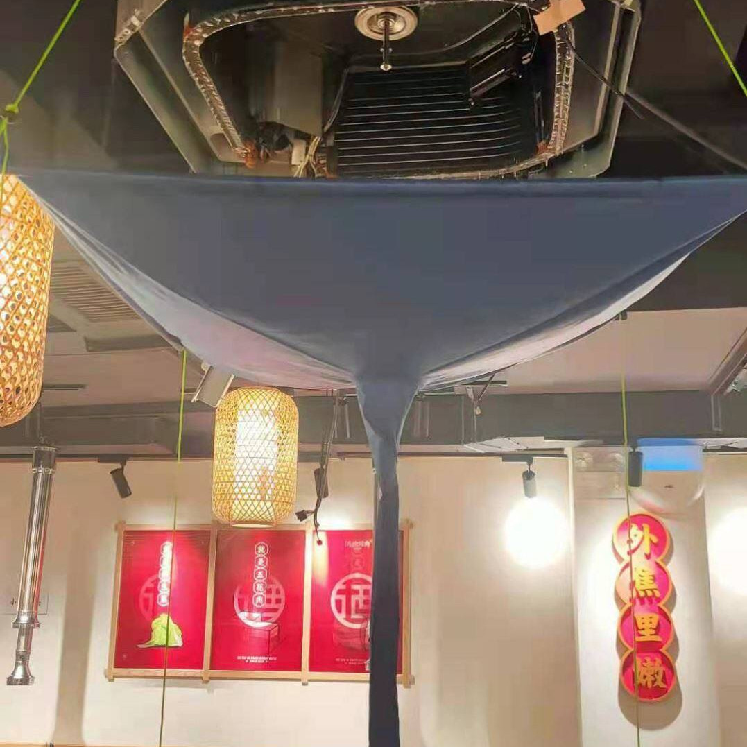 天花机清洗防水罩中央空调清洗罩接水罩专用工具吸顶专业防护袋套