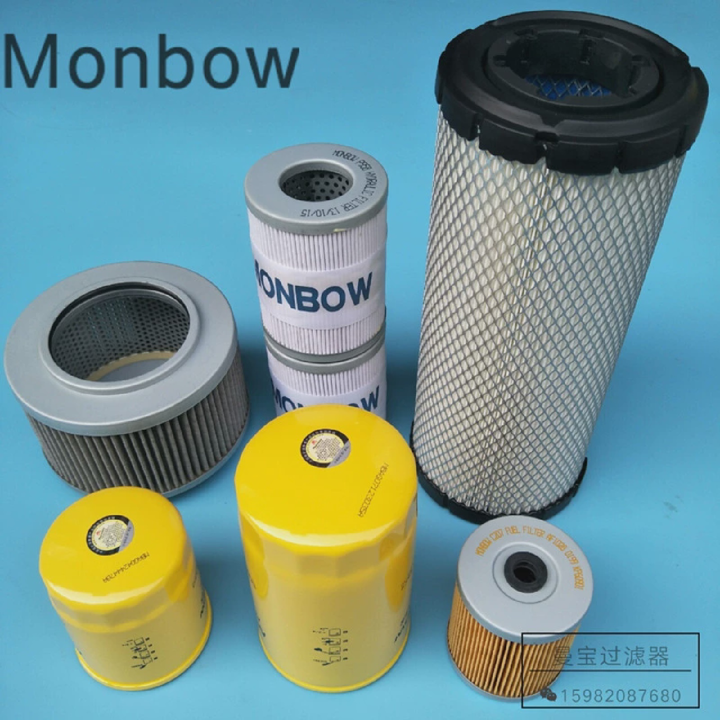 适用于神钢60-860C挖掘机空气滤芯机油滤芯油水分离器滤芯柴滤芯