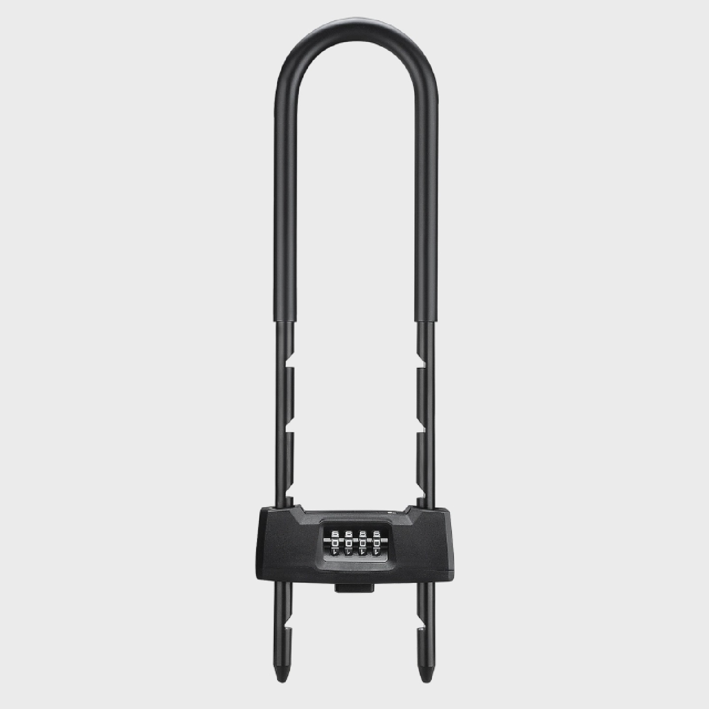 密码u型锁玻璃门锁推拉门u形锁具双门双开商铺防盗加长插锁门面锁