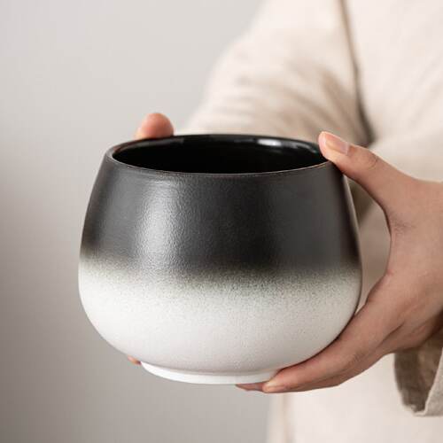 建水茶洗水盂渣斗功夫家用茶道配件日式陶瓷茶渣桶茶渣复古杯洗批