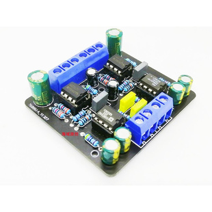 SSM2142非平衡单端信号输入转平衡信号输出成品板双运放前级HIFI